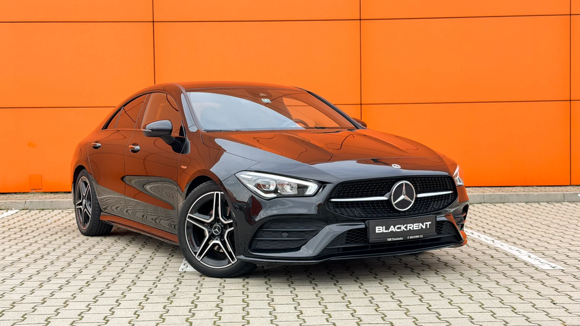Mercedes-Benz CLA 2022 - Kliknutím zobrazíte detail vozidla Mercedes-Benz CLA 2022 petrol - Prenájom prémiového vozidla v BlackRent autopožičovni na Slovensku za 40,00€/deň