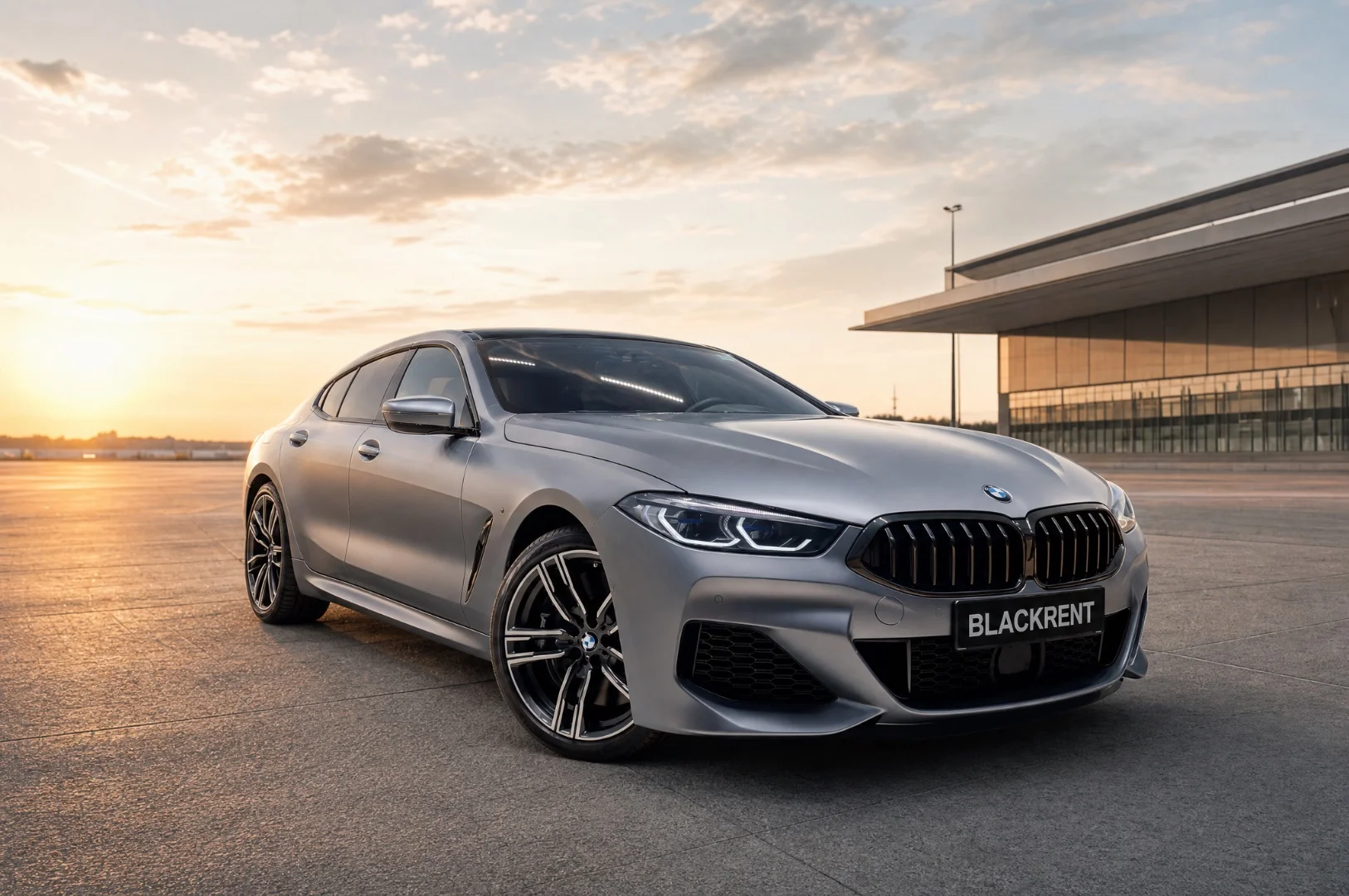 BMW 840i 2020 - Kliknutím zobrazíte detail vozidla BMW 840i 2020 petrol - Prenájom prémiového vozidla v BlackRent autopožičovni na Slovensku za 72,00€/deň